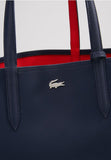 Lacoste - set cabas - peacoat salsa