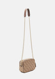Guess - Noelle crossbody bag - Latte/ brown