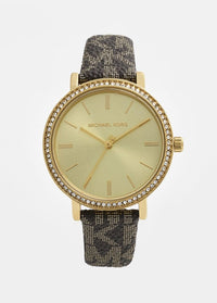 Michael Kors - set montre - marron