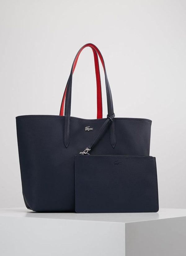 Lacoste - set cabas - peacoat salsa
