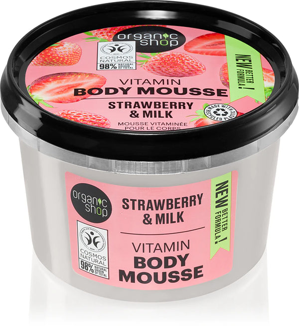 Boutique Bio - mousse hydratante - vanille & orchidée